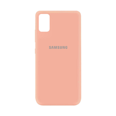 Чехол Silicone Cover Samsung Galaxy A41 (нежно-розовый)