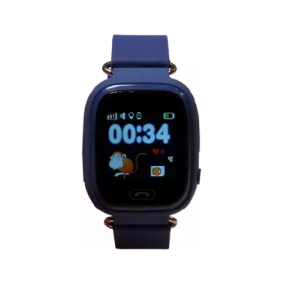 Детские часы с GPS Smart Baby watch Q90 Dark Blue